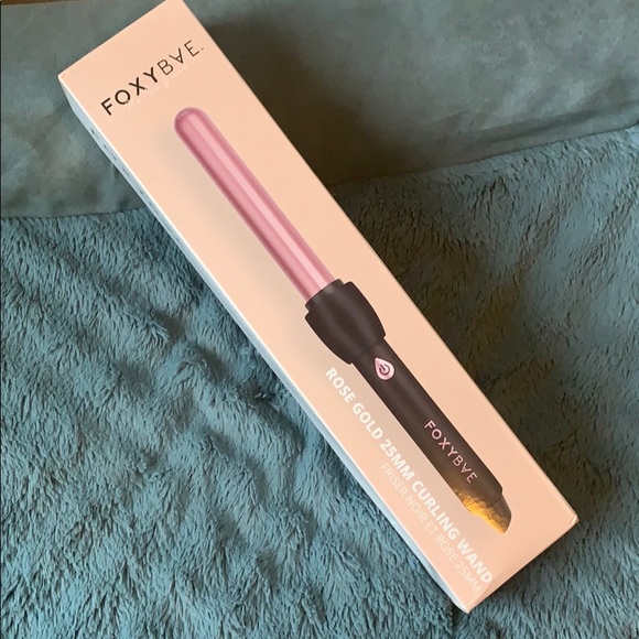 FoxyBae Rose Gold - 25 MM Curling Wand - Picture 1 of 1